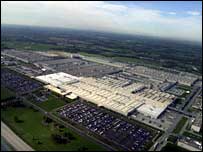 Toyota's vast Kentucky facility